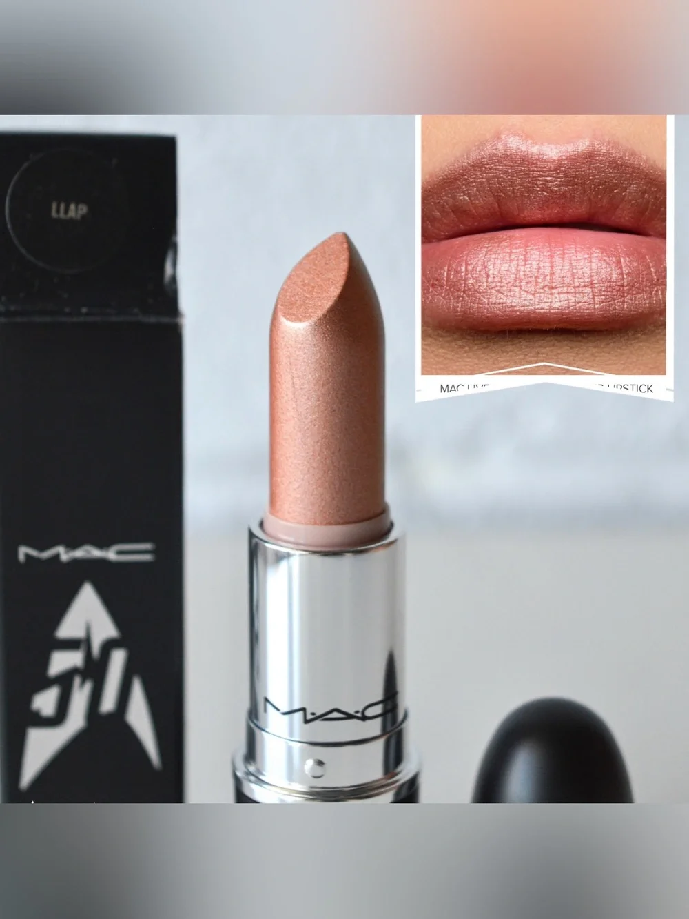 MAC Cosmetics Lipstick *LLAP* Limited Edition Champagne/Pink Gold BNIB